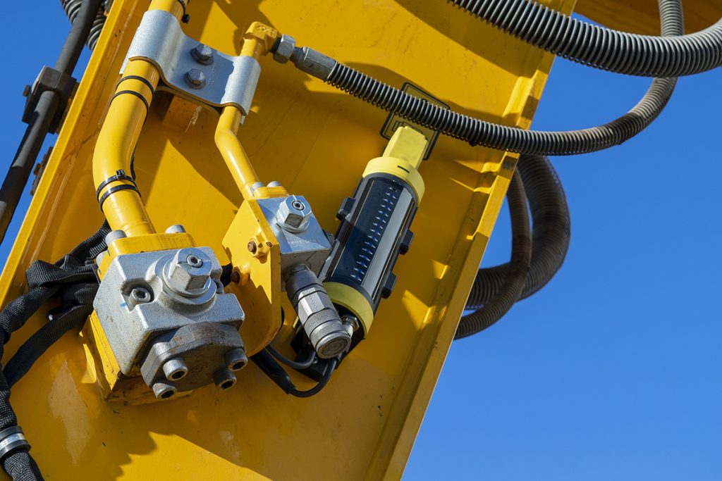 Laser Receiver installed